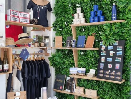 La boutique de l'Office de Tourisme